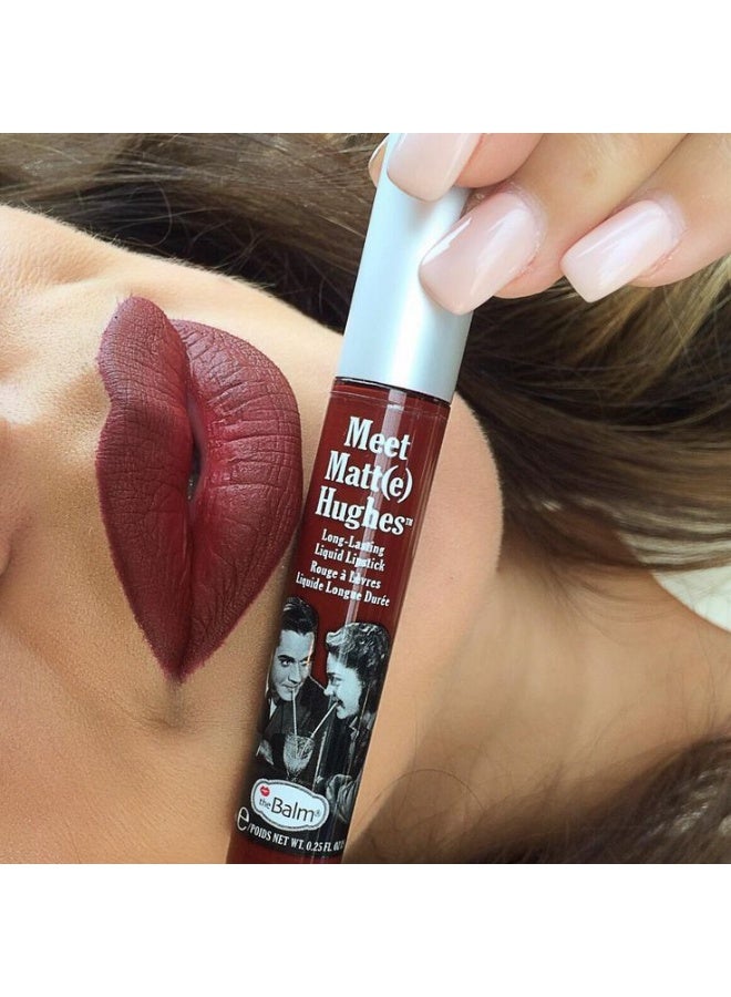 theBalm Meet Matt(e) Hughes Long Lasting Liquid Lipstick Adoring - Image 2